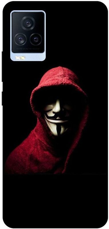 THE NARAYANA COLLECTIONS Back Cover for IQOO 7- V2049A-JOKER,MASK,MONEY,HEIST  (Multicolor, Hard Case, Pack of: 1)
