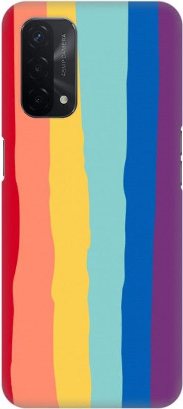 iCopertina Back Cover for Oppo A74 5G  (Multicolor, Matte Finish, Pack of: 1)