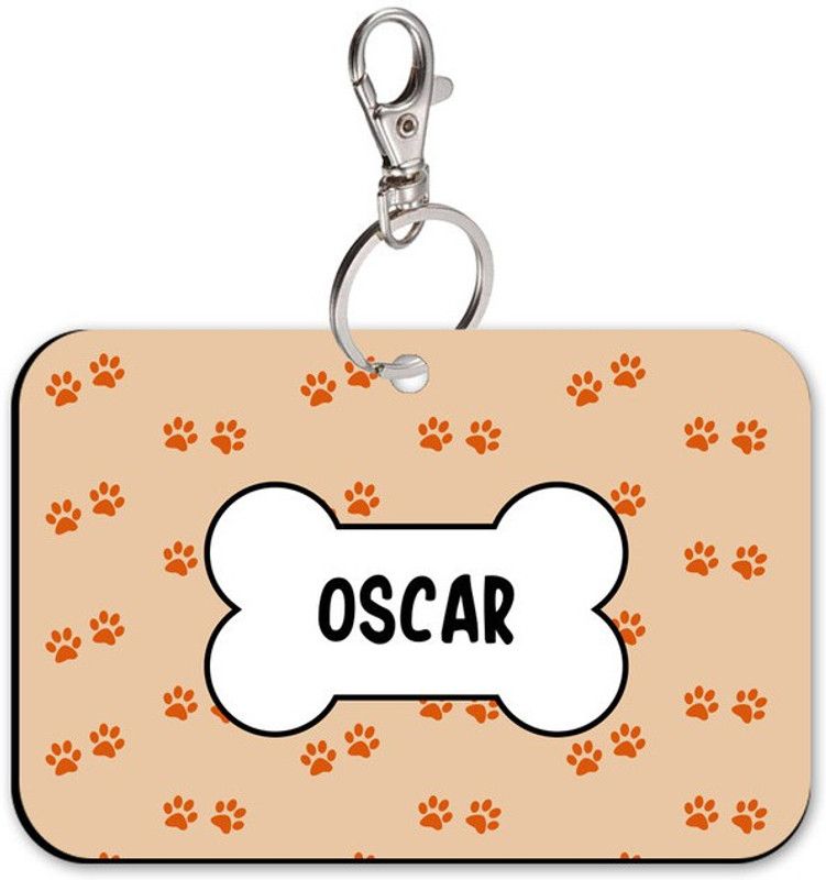 SKY TRENDS Rectangle Shape Collar Locket/Pendant for Dogs & Puppy -374 Info Engraved Dog Collar Charm  (Multicolor, Rectangle)