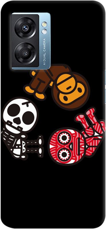 Azure Back Cover for Oppo K10 5G, Realme Narzo 50 5G  (Multicolor, Hard Case, Pack of: 1)
