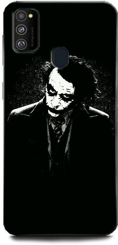 WallCraft Back Cover for Samsung Galaxy M21 JOKER, BATMAN, HEATH LEDGER JOKER, DARK KNIGHT, WHY SO SERIOUS  (Multicolor, Dual Protection, Pack of: 1)