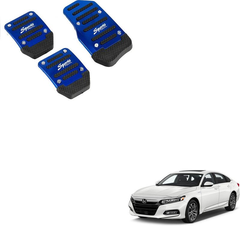 SEMAPHORE Car Non-Slip Manual Pedals Kit Sports Blue For Honda Accord Car Pedal