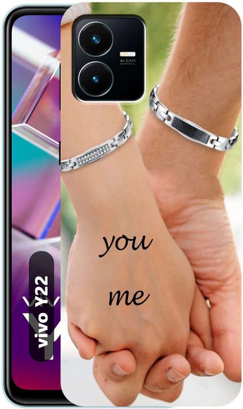 Rstyle Back Cover for Vivo Y22  (Multicolor, Silicon, Pack of: 1)