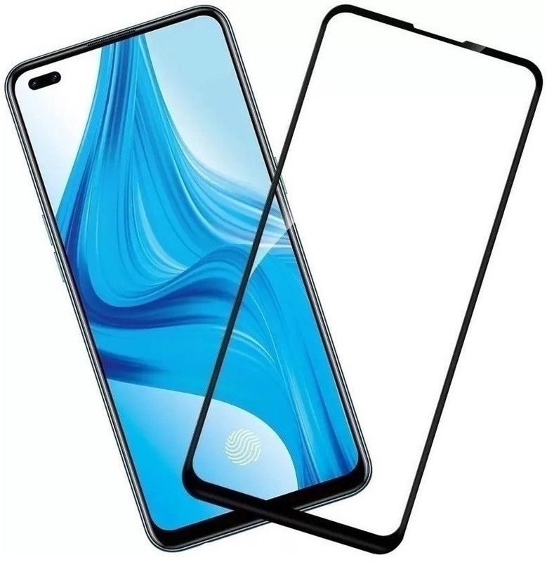 Gadget Five Edge To Edge Tempered Glass for Oppo F17 Pro  (Pack of 1)