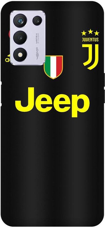 FRONK Back Cover for realme 9 5G SE, RMX3461, JEEP, JUVENTUS, TEAM  (Black, Hard Case, Pack of: 1)