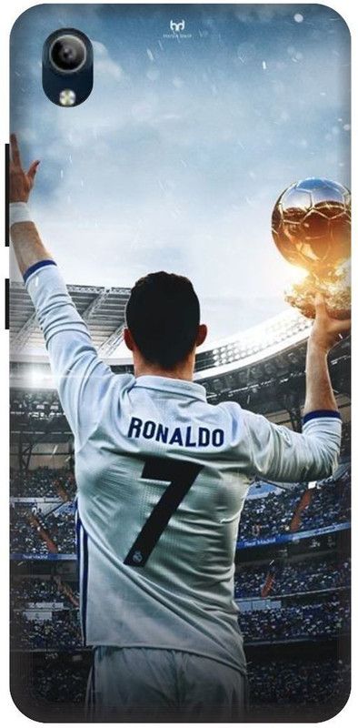 PHONE WALEY.COM Back Cover for VIVO Y90 , VIVO 1908 ,Ronaldo, Cristiano, Football, Printed Back Cover  (Multicolor, Hard Case, Pack of: 1)