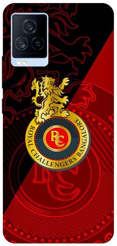 THE NARAYANA COLLECTIONS Back Cover for IQOO 7- V2049A-RCB,LOGO,ROYAL,ENFILED,BIKE,BULLET  (Multicolor, Hard Case, Pack of: 1)