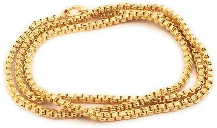 MATAJI Gold-plated Plated Brass Chain