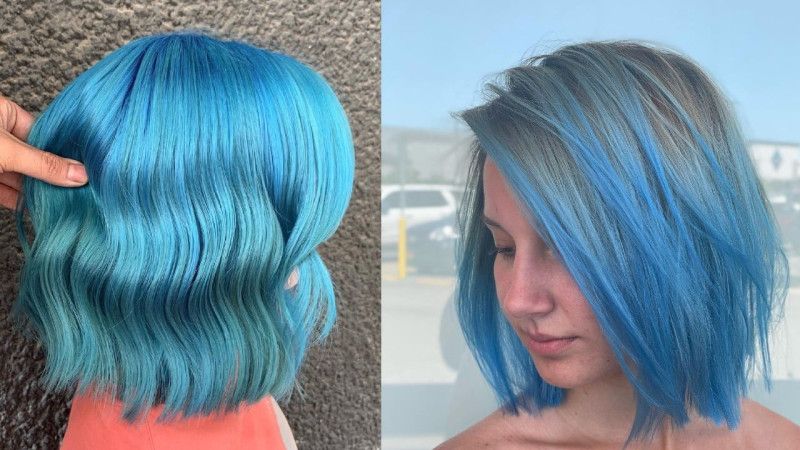 REIMICHI New original temporary hair color spray SKY BLUE for men and women Hair Spray  (125 ml)