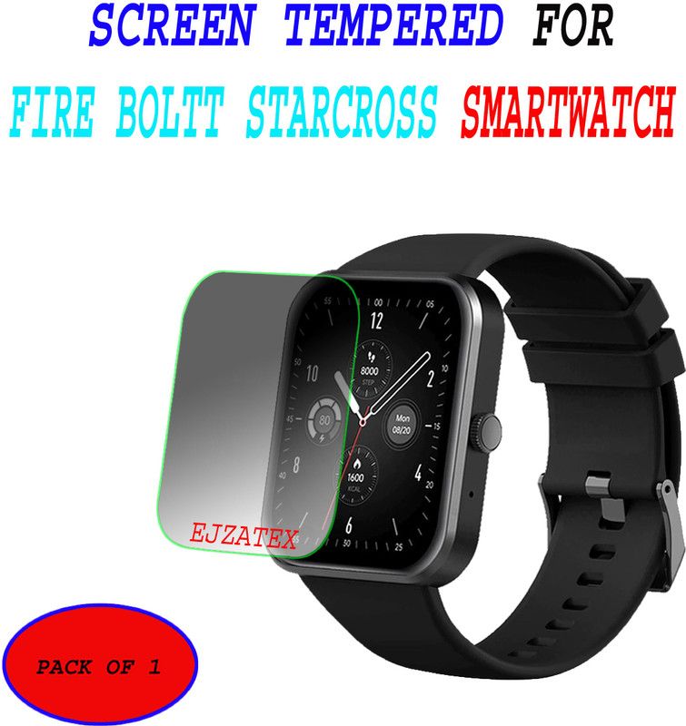 ejzatex Screen Guard for FIRE BOLTT STARCROSS SMARTWATCH  (Pack of 1)