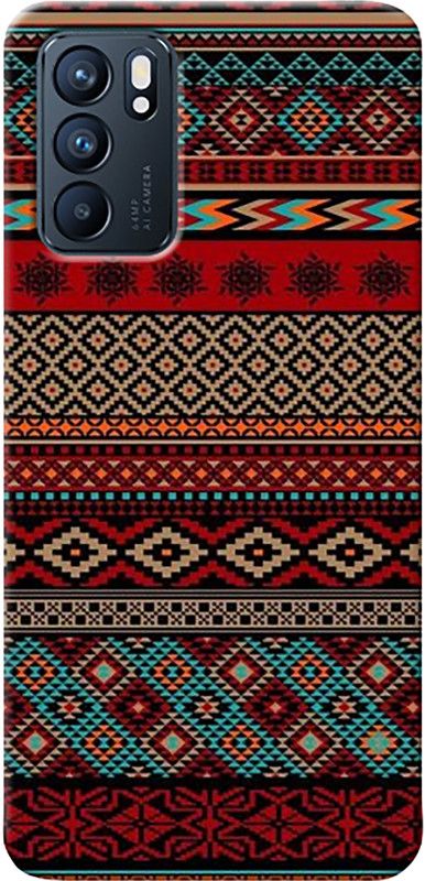GSSS Back Cover for Oppo Reno 6 5G, Sambalpuri  (Multicolor, 3D Case, Pack of: 1)