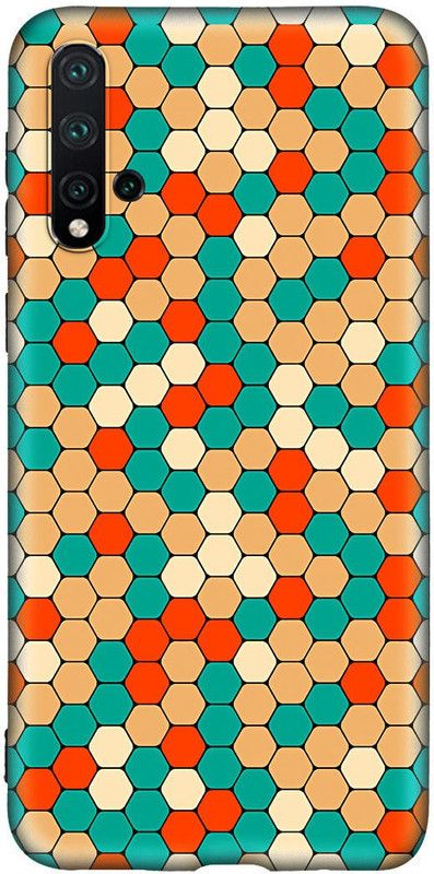 7printzone Back Cover for HUAWAI NOVA 5 / 5PRO  (Multicolor, Flexible, Silicon)