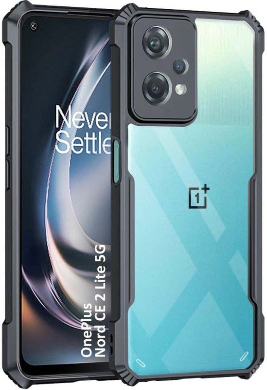 BRENZZ Back Cover for OnePlus Nord CE 2 Lite 5G  (Transparent, Shock Proof, Pack of: 1)