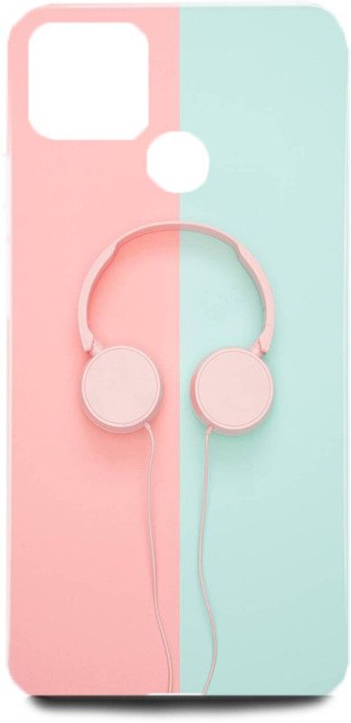 MP ARIES MOBILE COVER Back Cover for Realme C12/RMX2189,music,earphone,headphone,love,music  (Multicolor, Hard Case, Pack of: 1)