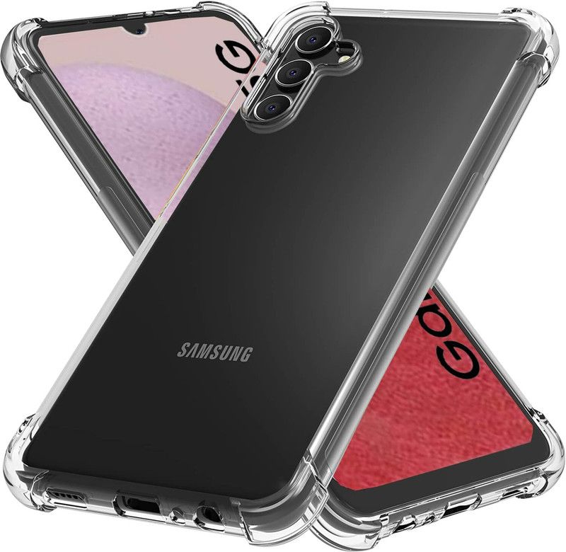 INFINITYWORLD Back Cover for SAMSUNG Galaxy A14 5G  (Transparent, Shock Proof, Silicon, Pack of: 1)