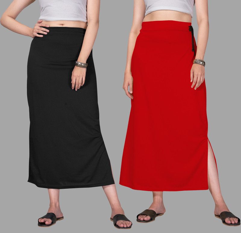Us Fashion 203 Lycra Blend Petticoat  (XL)