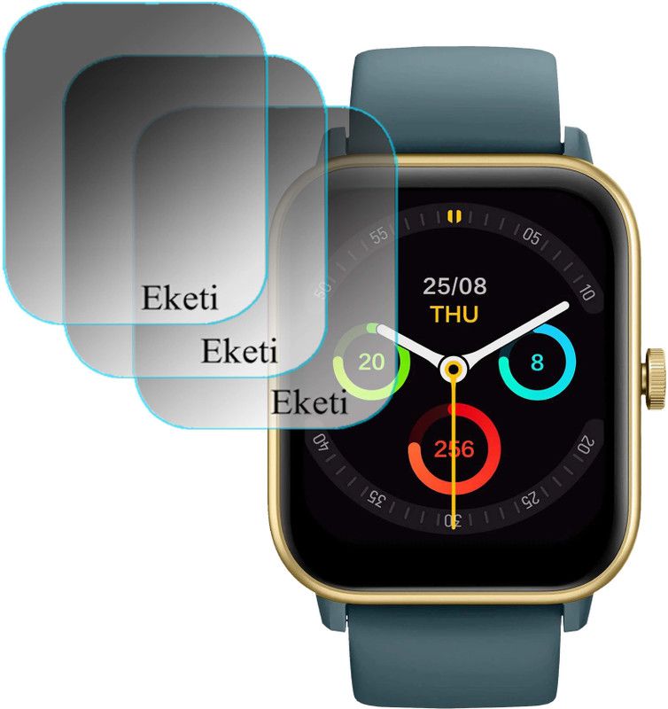 Eketi Screen Guard for Noise Colorfit Pro 4 Smartwatch  (Pack of 3)
