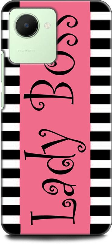 WallCraft Back Cover for Realme C30, RMX3581 LADY BOSS, GIRL, MOTIVATION, INSPIRATION, POSITIVE  (Multicolor, Dual Protection, Pack of: 1)