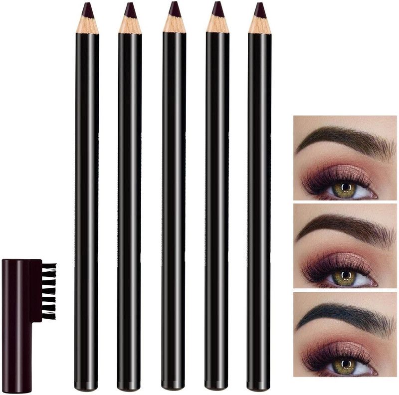 JANOST PERFECT MATTE WATERPROOF MATTE EYEBROW PENCIL  (BLACK)
