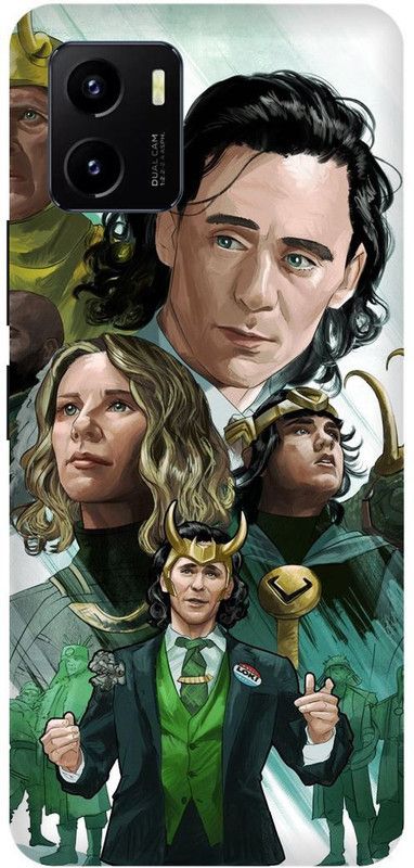 FRONK Back Cover for vivo Y15c, V2147, LOKI, AVENGERS, VILLIAN, WEB, SERIES  (Green, Hard Case, Pack of: 1)