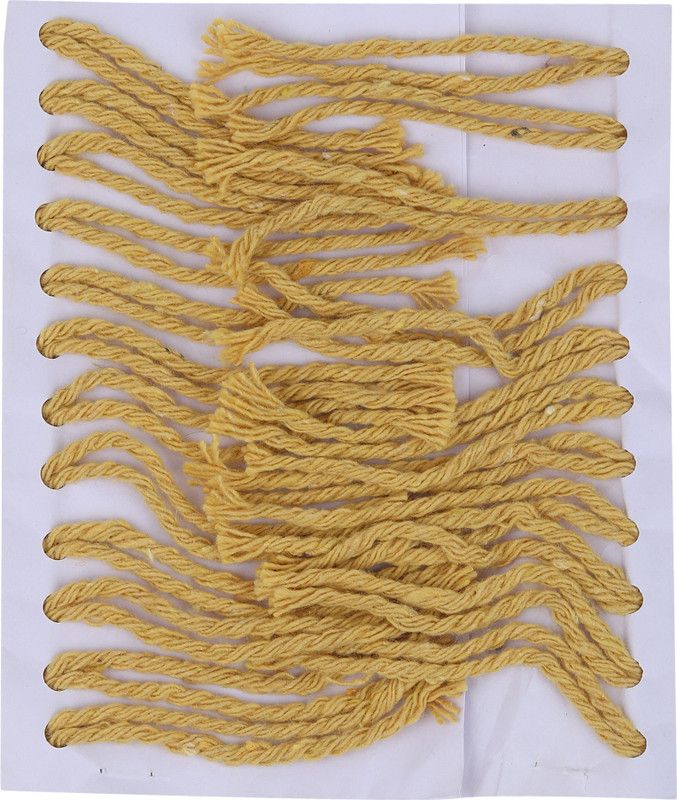 DOKCHAN Akhand Jyot Batti, Pure Cotton Wicks, Mauli Batti For Akhand Jyot Cotton Wick  (Pack of 100)