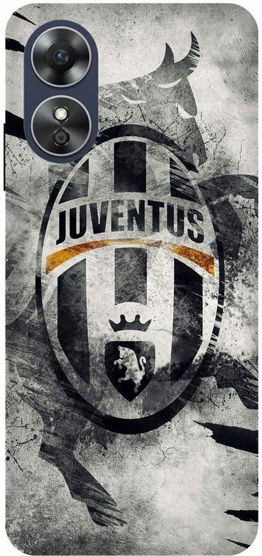 Dimora Back Cover for OPPO A17, JEEP JERSEY DRESS JUVENTUS TEAM  (White, Hard Case, Pack of: 1)