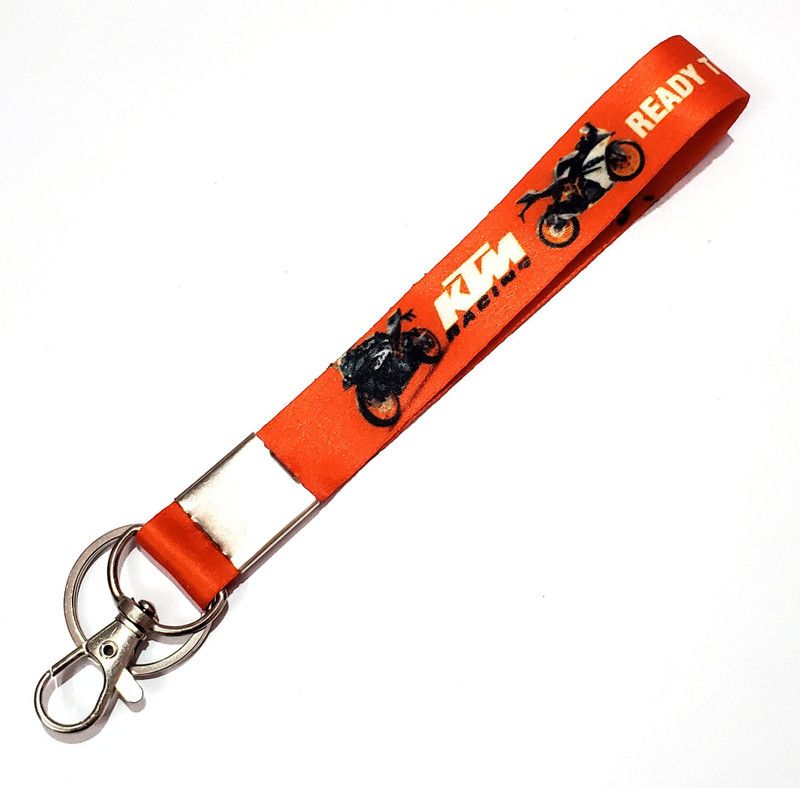 ShopTalk Ready To Race Ktm Fabric Locking Lanyard  (Multicolor)