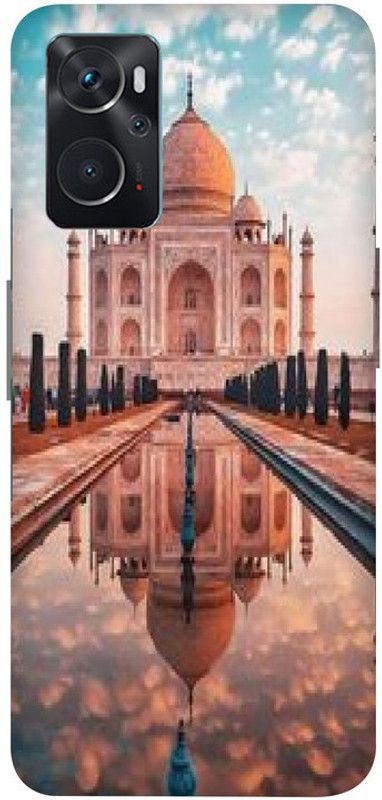 LUCKY MOBI.COM Back Cover for Oppo A57 5G ( TAJMAHAL WALLPAPER) PRINTED BACK COVER  (Multicolor, Hard Case, Pack of: 1)