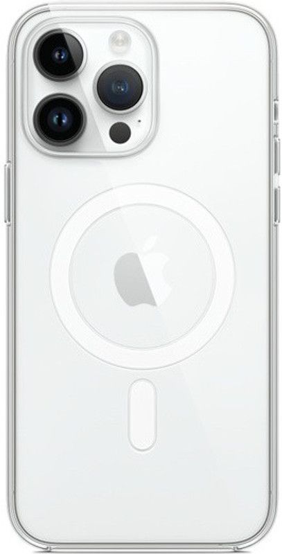 IPAK Back Cover for Apple iPhone 14 Pro Max  (Transparent, Shock Proof, Silicon, Pack of: 1)
