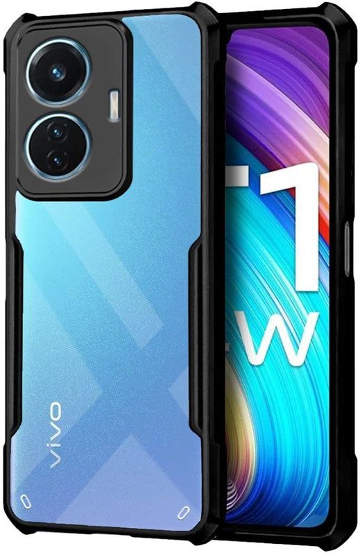 Chronic Back Cover for iQOO Z6 44W, iQ00 Z6 44W, iQOOZ6 44W, iQ00Z6 44W  (Transparent, Flexible, Pack of: 1)