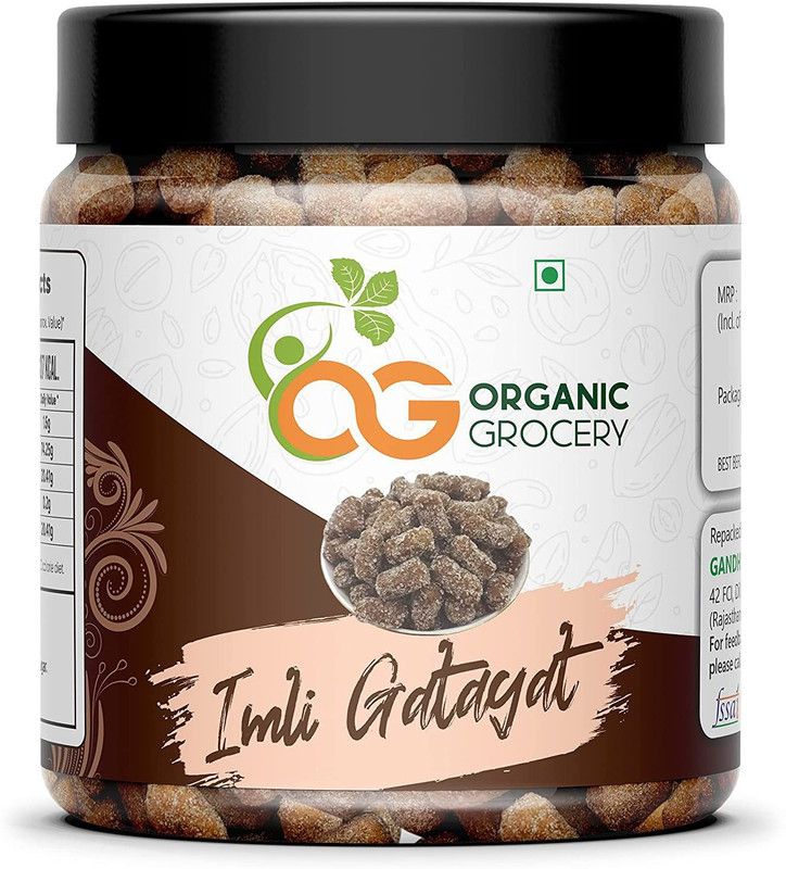 Organic Grocery Imli Gatagat Candy (Khatta Mitha Swad)(Churan) 400gm (Jar Pack)  (400 g)