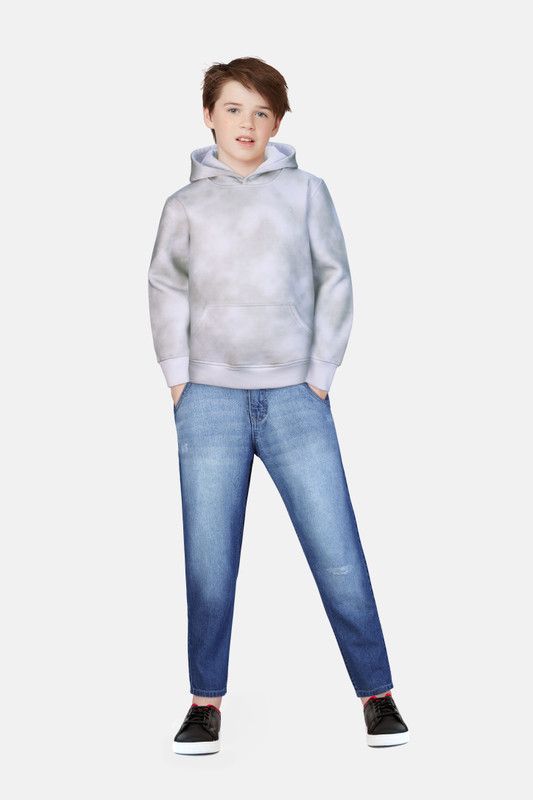 Baby Boys Full Sleeve Dyed Sweatshirt
