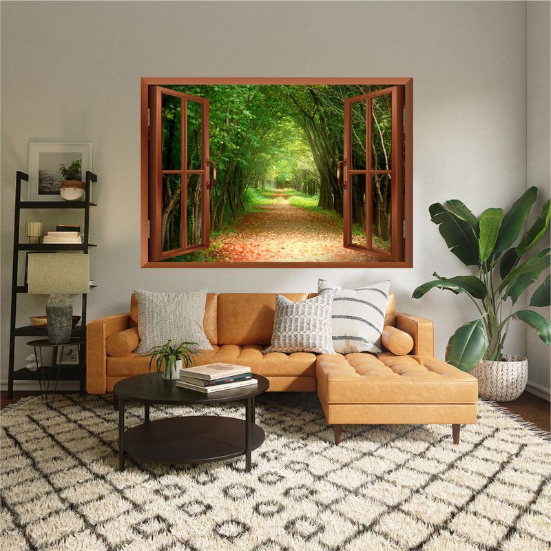 UNIQUE Decorative Multicolor Wallpaper  (61 cm x 46 cm)