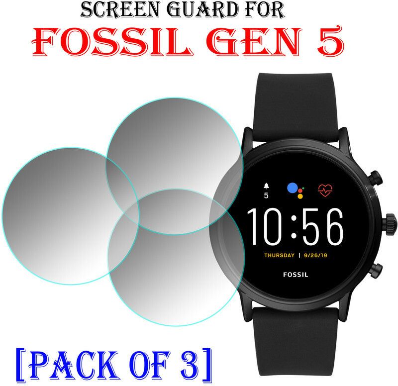 hirdesh Screen Guard for FOSSIL GEN 5  (Pack of 3)