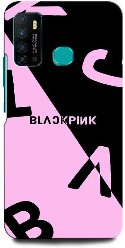 GRAFIQE Back Cover for Infinix Hot 9 Pro BLACK PINK, SINGER, DANCER, GIRL GROUP, SOUTH KOREA  (Multicolor, Shock Proof, Pack of: 1)