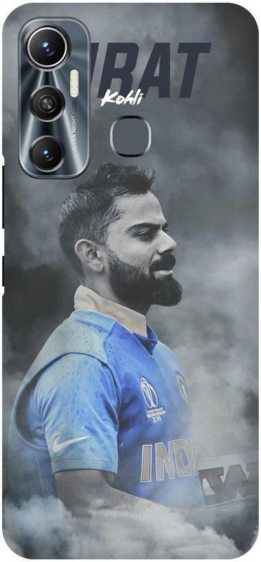 FRONK Back Cover for Infinix Hot 11, X662, VIRAT, KOHLI, INDIAN, PLAYER, CRICKETER, RCB  (Grey, Hard Case, Pack of: 1)