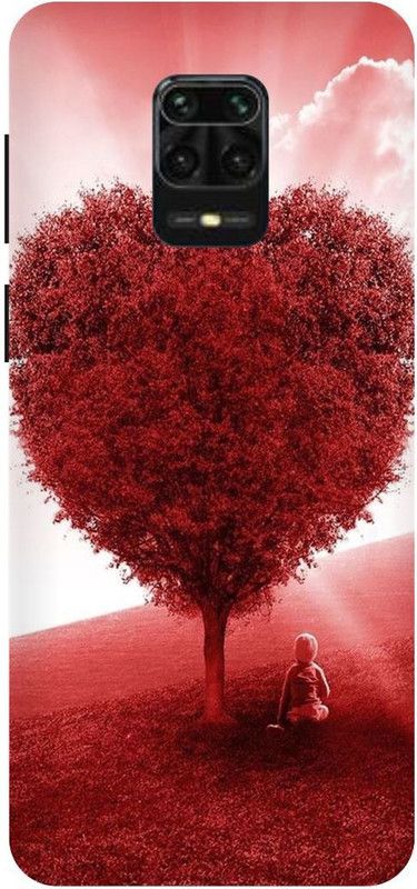 THE NARAYANA COLLECTIONS Back Cover for POCO M2 PRO-LOVE,HEART,SIGN,COUPLE,CUTE,LIFE,LINE  (Multicolor, Hard Case, Pack of: 1)