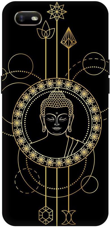 JUGGA Back Cover for realme C2, RMX1941, GAUTAM, BUDDHA, NAMO, BUDDHAYE  (Black, Hard Case, Pack of: 1)