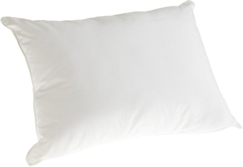 SE Polyester Fibre Solid Bed/Sleeping Pillow Pack of 1  (White)