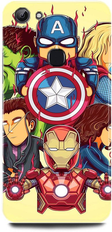 MP ARIES MOBILE COVER Back Cover for ViVO Y81, 1803, Avenger,Logo,Avengers,Marvels,Superhero,superheroes,avengers,end,game,  (Multicolor, Hard Case, Pack of: 1)