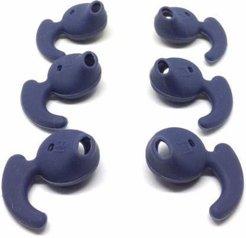 qweezer 6 pcs earbuds cover blue for headphone cushion (Pack of 6, Blue) In The Ear Headphone Cushion  (Pack of 6, Blue)