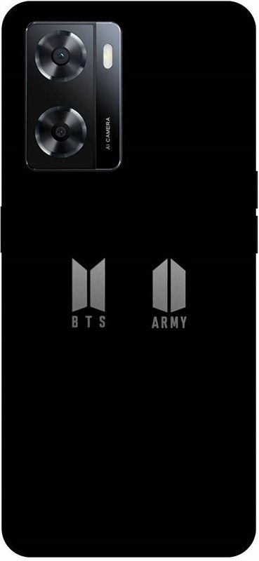 Dimora Back Cover for OPPO A57, BTS BTS ARMY  (Black, Hard Case, Pack of: 1)