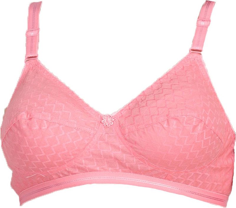 Women Non Padded Bra  (Pink)