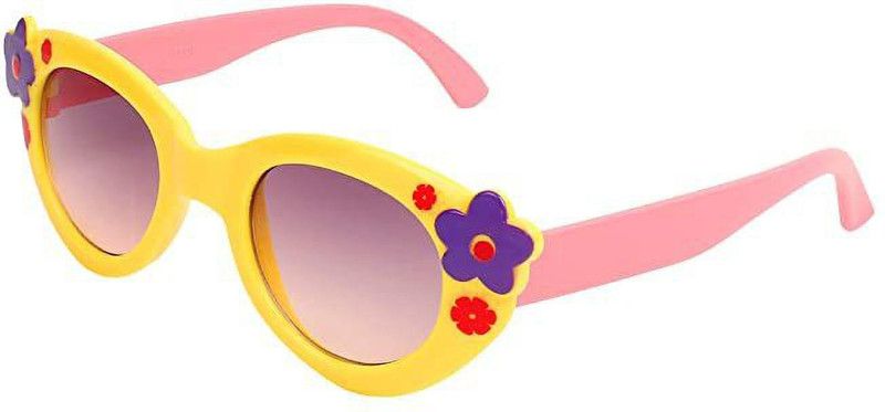 Gradient, Mirrored, Night Vision, Photochromatic Lens, Toughened Glass Lens, UV Protection Spectacle , Aviator, Butterfly, Round, Wrap-around, Sports, Oval, Shield Sunglasses (Free Size)  (For Boys & Girls, Multicolor)