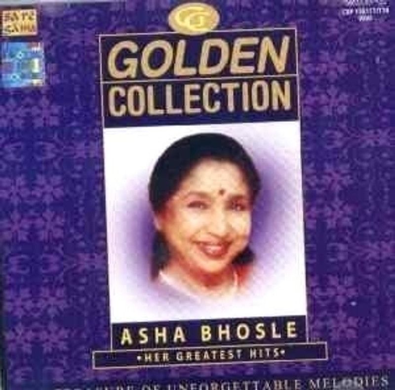 Golden Collection - Asha Bhosle Audio CD Standard Edition  (Hindi - ASHA BHOSLE & OTHERS)