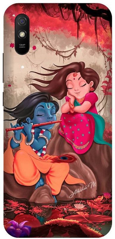 URCHIN Back Cover for Vivo Y91i Radha Krishna, Radha and Krishna, Krishna, Radha, God  (Multicolor, Shock Proof, Pack of: 1)