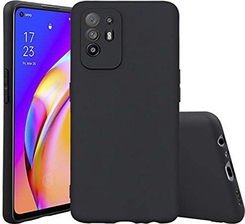 PStuff Back Cover for oppo F19 Pro Plus 5G / Oppo A94 5G  (Black, Flexible, Pack of: 1)