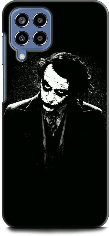 WallCraft Back Cover for SAMSUNG Galaxy M53 5G JOKER, BATMAN, HEATH LEDGER, WHY SO SERIOUS  (Multicolor, Dual Protection, Pack of: 1)