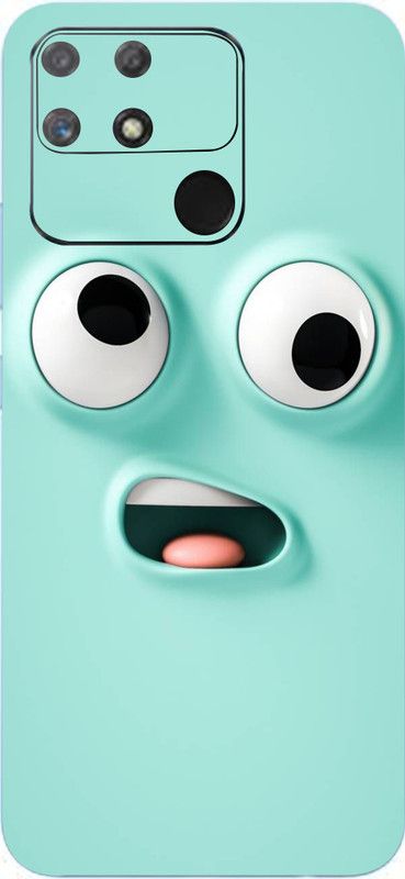 Pochanki Narzo 50A, narzo 50a, 50a Mobile Skin  (Ultra Super Face Cartoon Skin With Matte Finish.)