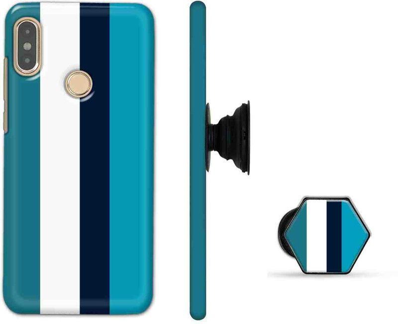 ChicShell Back Cover for Mi Redmi Note 5 Pro  (Multicolor, Cases with Holder, Pack of: 2)